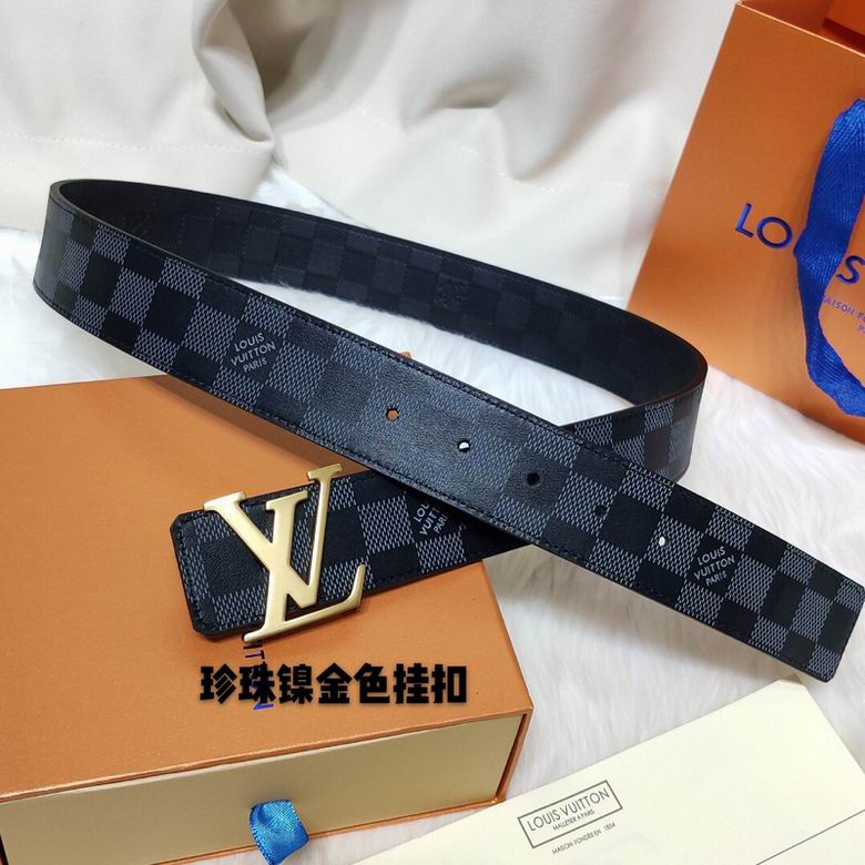 LV Belt 40mmX95-125CM 7D (402)